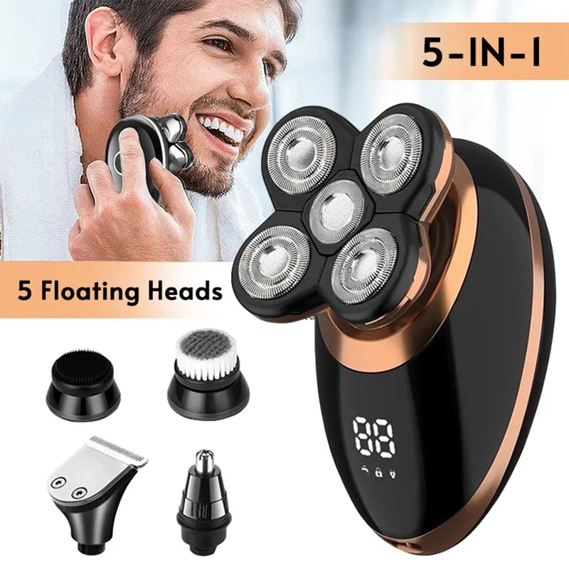 5 In 1 Electric Shaver For Men