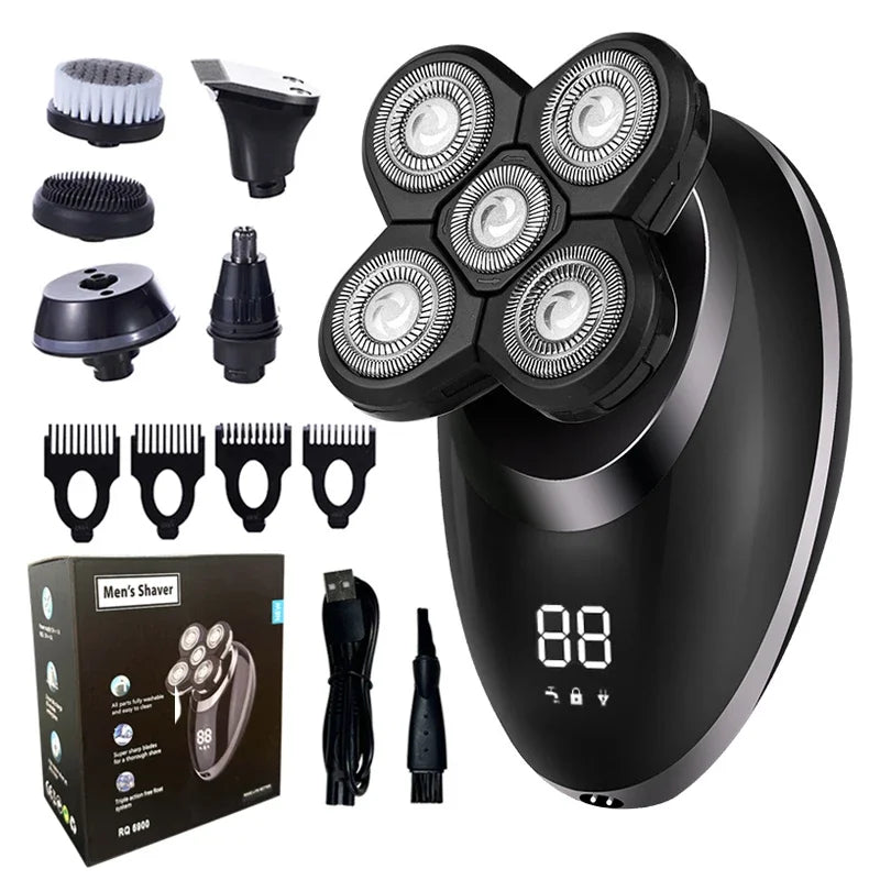 5 In 1 Electric Shaver For Men