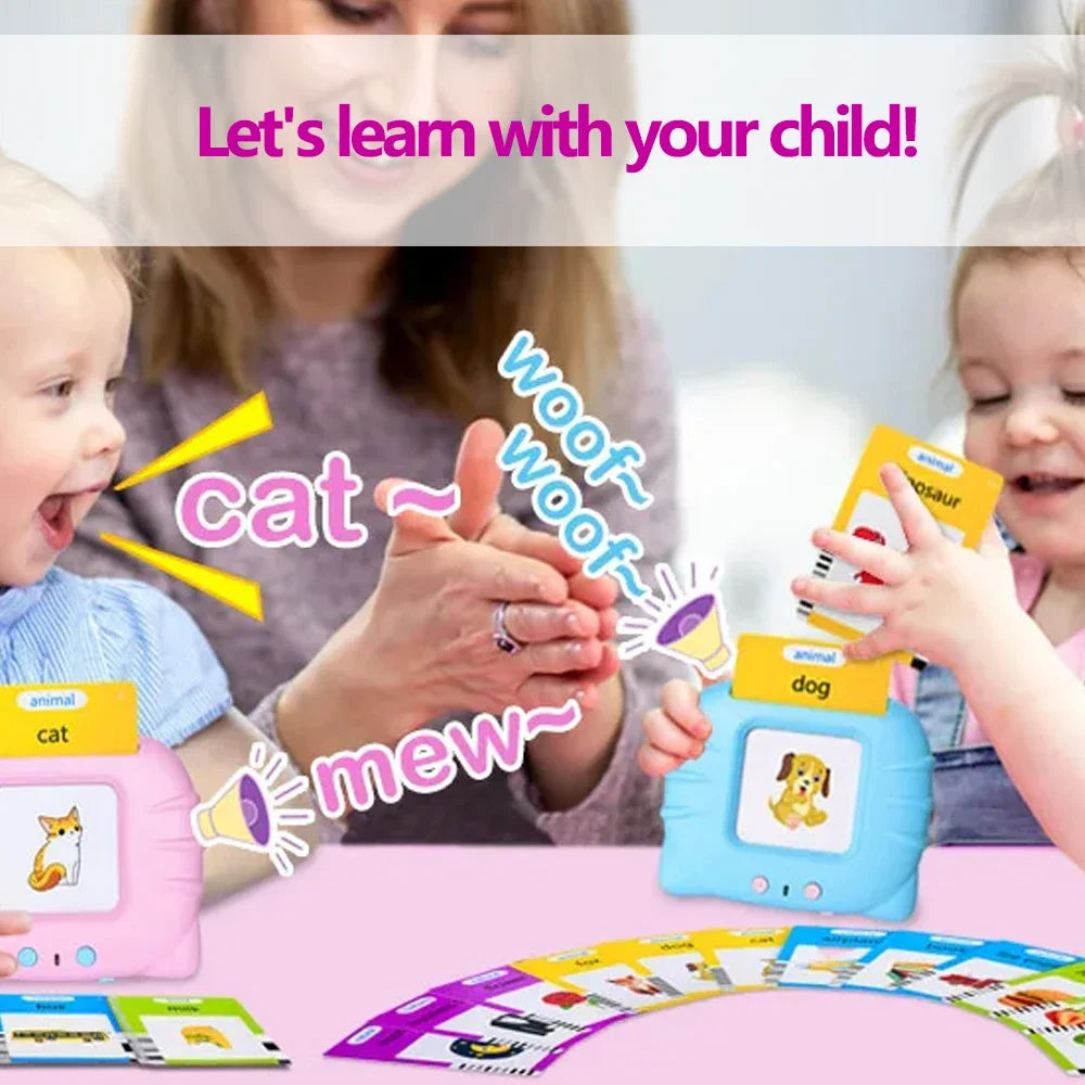 Education Flash Card Learning Toys Talking Flashcards for Kids